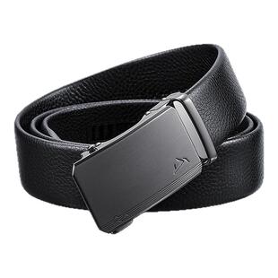 HLA/海澜之家男士皮带自动扣真皮腰带礼盒装送爸爸送老公礼物