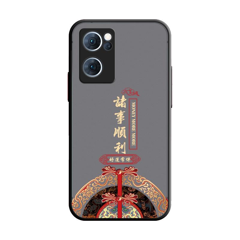 opporeno7软胶中国风保护壳