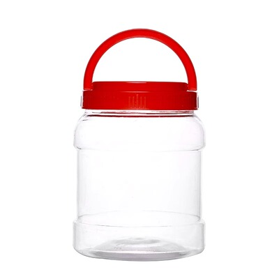 透明塑料瓶辣椒酱瓶子250g调料收纳瓶芝麻酱密封罐咸菜瓶空瓶500g