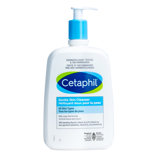 Cetaphil丝塔芙洗面奶1L温和敏肌深层清洁男女士洁面乳官方旗舰店