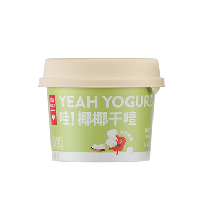 乐纯椰椰干噎酸奶100g*6杯