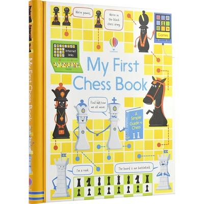 Usborne  My First Chess Book 尤斯伯恩 我的第一本国际象棋书 儿童零基础入门  益智游戏 英文原版进口儿童图书