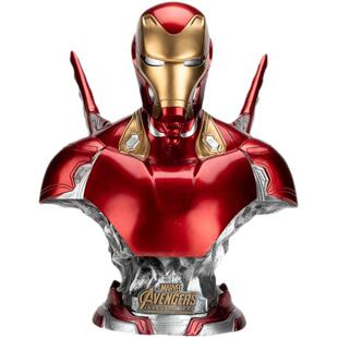 钢铁侠MK50胸像摆件漫威周边复仇者联盟半身树脂GK模型男朋友礼物