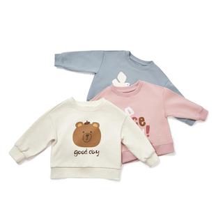 【五折秋冬卫衣清仓】尼多熊秋冬儿童卫衣男女童秋装圆领宝宝长袖