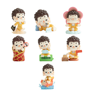 乐山大佛｜POP GIFT大佛印象如乐佛盲盒公仔佛系手办桌面工位摆件