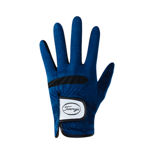 两只可包邮高尔夫手套男士透气纤维布防滑手套柔软耐磨左右手单只