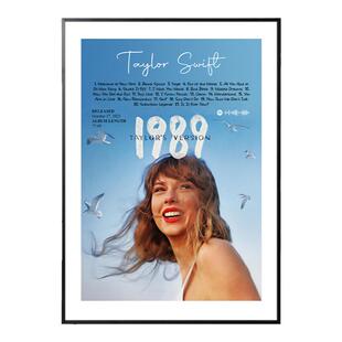 Taylor Swift音乐专辑封面装饰画客厅酒吧泰勒斯威夫特海报挂画