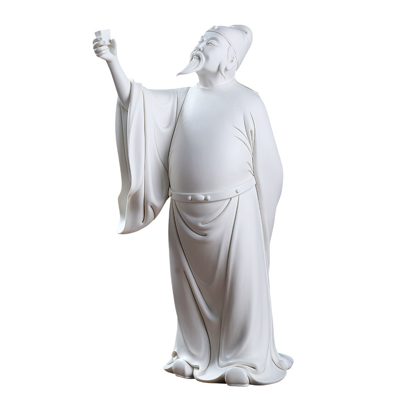 东方泥土陶瓷中式家居人物摆件
