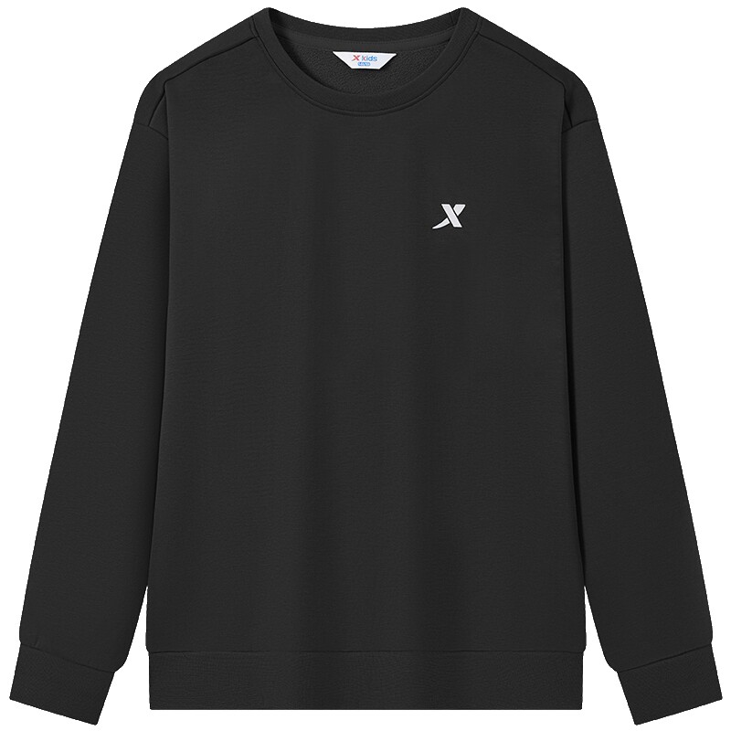 特步童装男童卫衣秋冬季上衣运动衫衣服儿童冬装加绒服正品清仓
