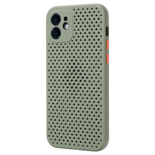 适用苹果11手机壳散热Xr透气Xs Max防摔全包硅胶iPhone11Pro网壳降温潮牌7P夏季男女款磨砂8plus软套超薄洞洞