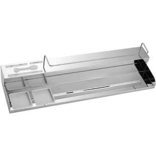 厨房置物架304不锈钢壁挂式调料刀多功能挂架架子刀架收纳免打孔