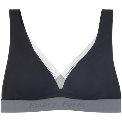 安莉芳专柜新品纯色光面背心围舒适内衣女士无钢圈文胸EB00860