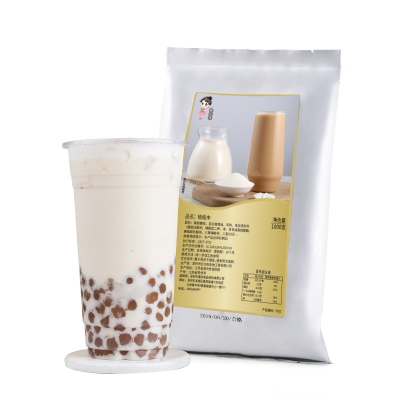 浓香特调植脂末珍珠奶茶