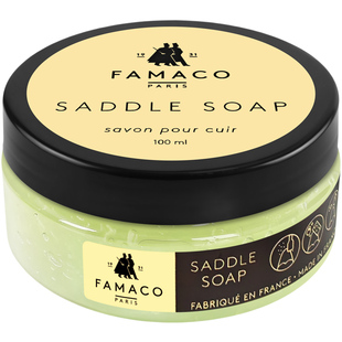 法国FAMACO清洁护理剂踢不烂大黄靴马鞍皂工装靴清洗剂红翼鞋去污