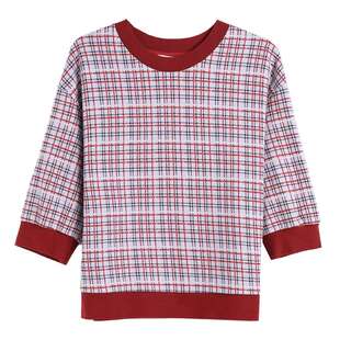 蒲PUKKA 女装七分袖针织衫春秋季设计感套头衫女商场同款