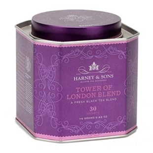 HarneySons哈尼桑尔丝伦敦之巅进口果香红茶茶包袋泡茶75g/30包