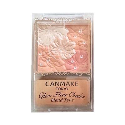 日本砍妹CANMAKE井田五色花瓣腮红修容一体盘哑光珠光高光17号色