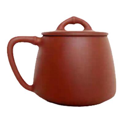 纯全手工高端中式原矿红泥办公茶艺杯家用送礼红陶器文化底蕴礼