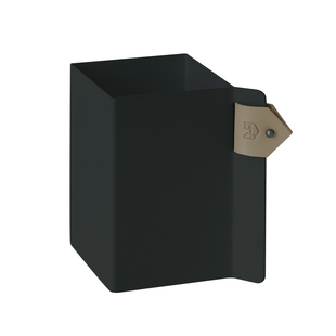 简约正方形笔筒 创意设计收纳桶 桌面铁艺收纳盒 化妆刷收纳盒子