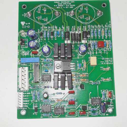 August Technology  Servo amplifier PN 200222 – A/N 701223 R