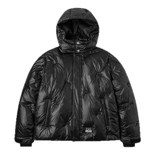 EVISU福神2025年冬季男士小海鸥刺绣户外运动羽绒服夹克外套