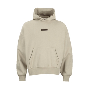 ESSENTIALS FEAR OF GOD男logo图案加绒连帽衫男士2026秋冬新款XY