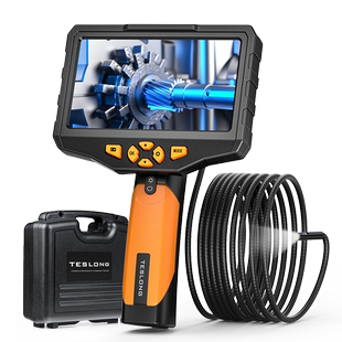 泰视朗内窥镜高清摄像头汽车维修工业管道检侧视细双3探头nts300