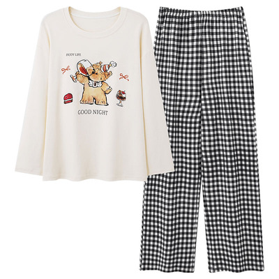 睡衣女款2025新款春秋季