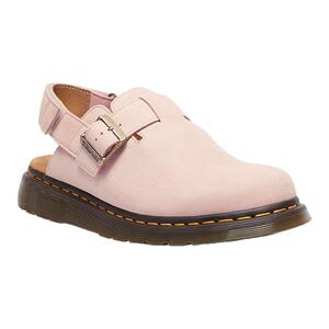 Dr.Martens马丁博士Jorge II秋季懒人一脚蹬多巴胺粉色穆勒勃肯鞋
