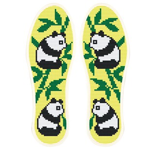 2025新款十字绣半成品鞋垫手工刺绣不褪色透气吸汗结婚针孔男女通