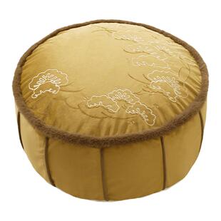 客厅坐墩榻榻米坐垫新中式飘窗懒人沙发阳台地毯地上看书复古坐墩