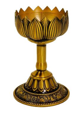 黄铜烛台一对家居佛堂供奉烛台结婚用龙凤呈祥烛台有求必应烛台