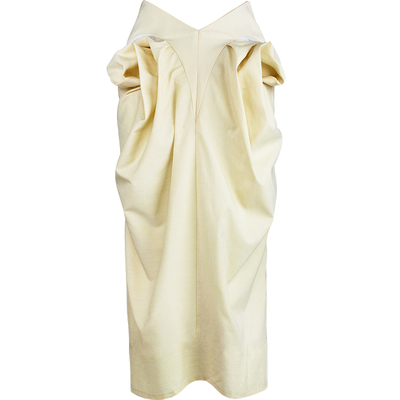 原创设计风立体剪裁建筑半身裙