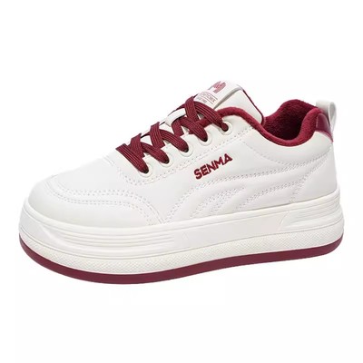 森马加绒小白鞋女款2025冬季新款