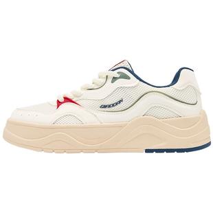 乔丹男款网面透气轻便运动鞋板鞋2025夏新款厚底增高橡胶防滑休闲