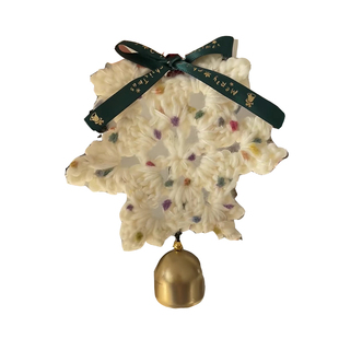 手工diy编织雪花车挂材料包毛线钩织成品挂件送男女朋友好运装饰