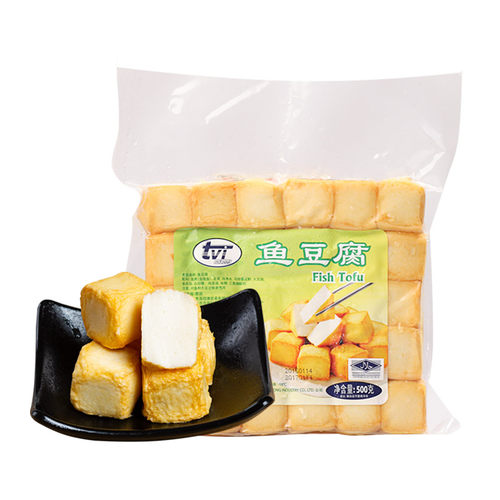 tvi泰国进口清真豆捞海鲜火锅食材关东煮冷冻食品罗森鱼豆腐丸子