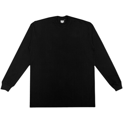 bboy宽松西海岸长袖old school匪帮chincao复古美式纯色打底长袖