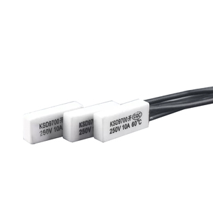 KSD9700温控开关45/50/60/70/75/80度 陶瓷热保护器10A常开常闭