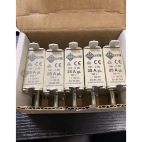 议价EBAMAT NH-C00 20A 25A  30A 35A 40A GL 500V EN60269 熔断