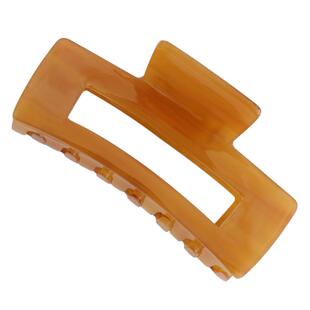 韩国发饰女夏豹纹盘头发夹法式精致人鱼色发抓夹中号后脑勺丸子头