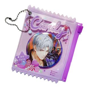 日本糖果吧唧袋痛包谷美道具展示挂件谷子保护卡套徽章收纳胸章