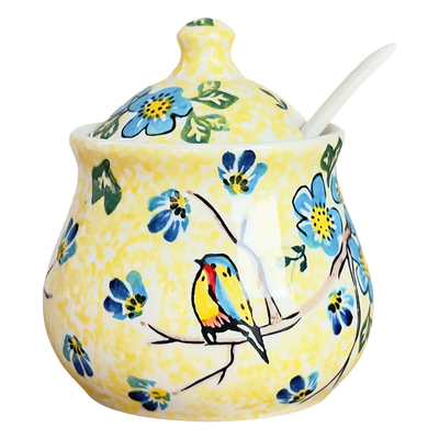 新款家用手绘高颜值陶瓷调料罐