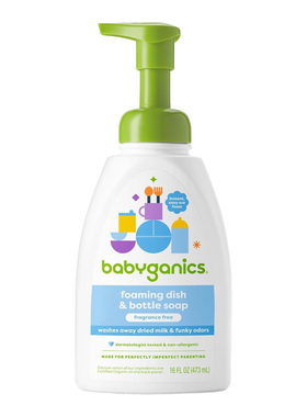babyganics甘尼克宝贝奶瓶清洗液