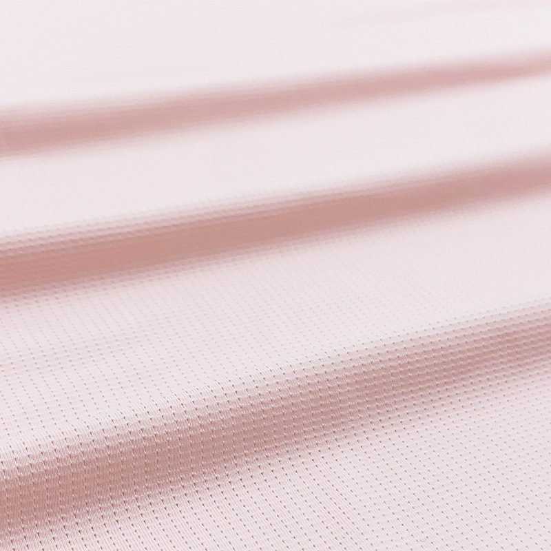 锦纶冰丝网眼布凉感服弹尼龙干高透气网布运动瑜伽面料速防晒针织