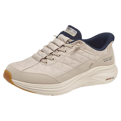 【梁朝伟同款】斯凯奇闪穿云感鞋男子秋冬新款宽楦舒适休闲运动鞋