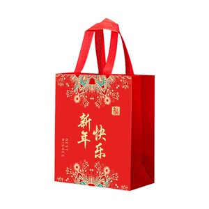 新年礼品袋支持成品加印logo