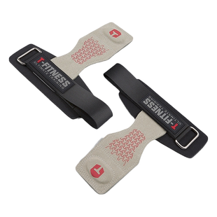 体圣助力带女健身手套引体握力带牛皮防滑单杠辅助硬拉护掌男护腕