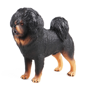 仿真动物模型拉布拉多藏獒金毛玩具宠物小狗牧羊犬实心桌面摆件