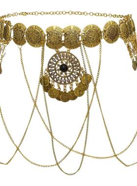 敦煌男菩萨肚皮舞饰品项链